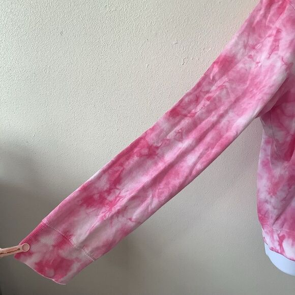 Bratz Pink Tie Dye Y2K McBling Nostalgia Colorful Graphic Hoodie Medium - Picture 2 of 13